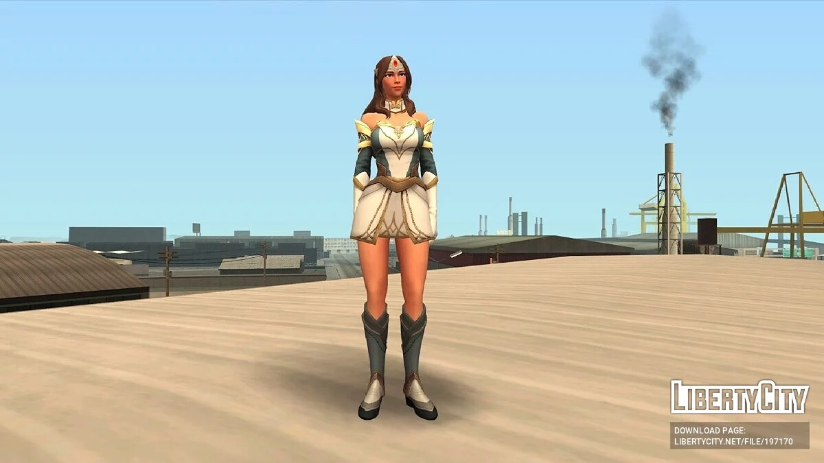 Mirana з Dota: Dragon's Blood / GTA San Andreas