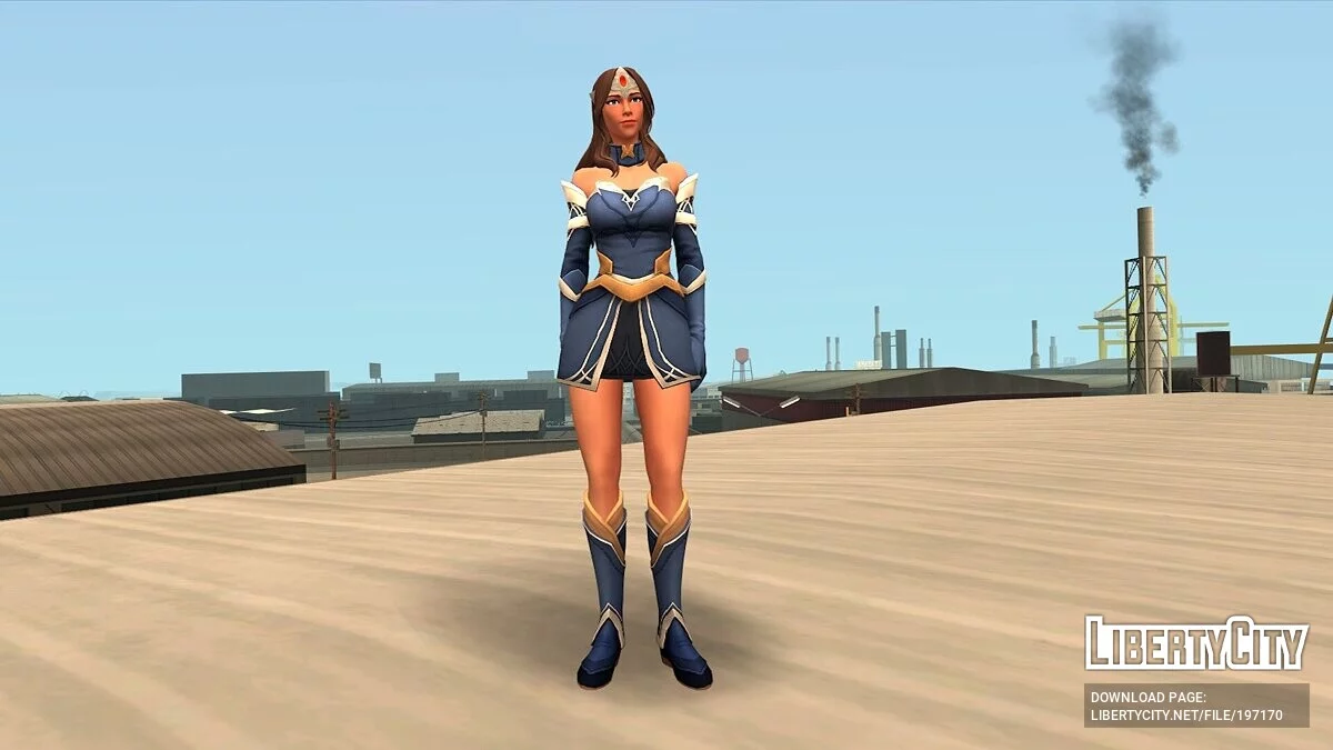 Mirana з Dota: Dragon's Blood / GTA San Andreas