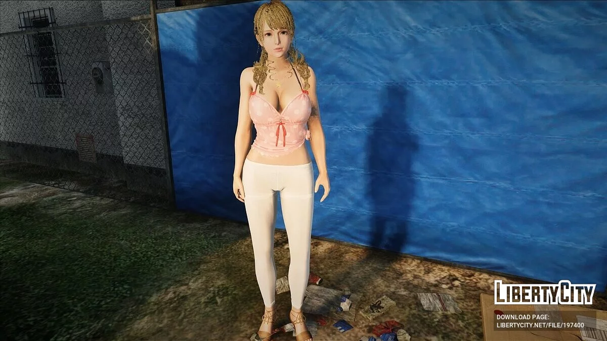 Monica in a cute outfit / GTA San Andreas