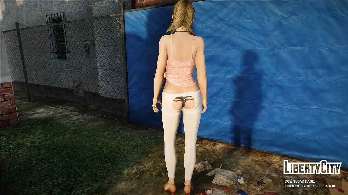 Monica in a cute outfit / GTA San Andreas