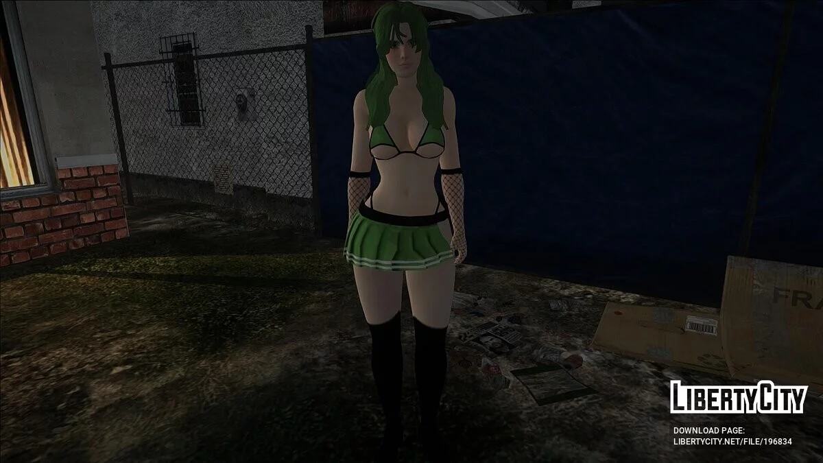 Gadis acak dalam pakaian seksi / GTA San Andreas