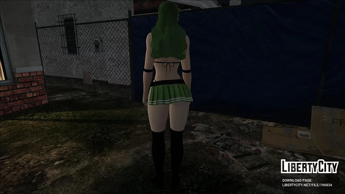 Gadis acak dalam pakaian seksi / GTA San Andreas