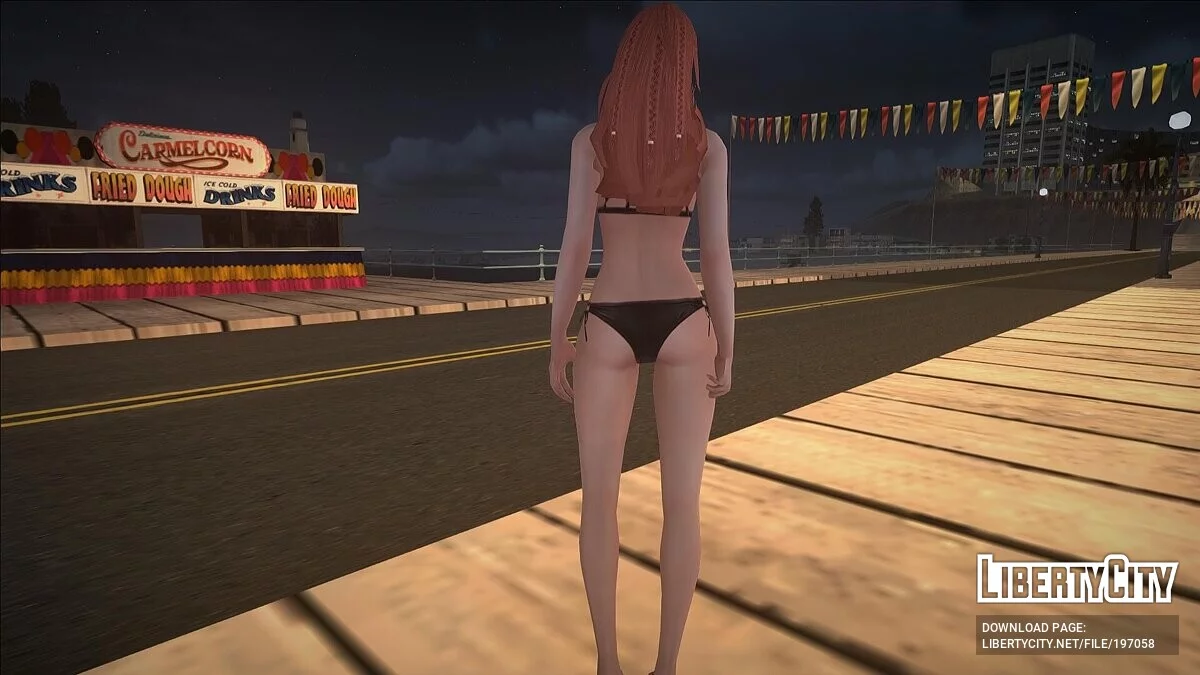 Rachel rousse en bikini / GTA San Andreas