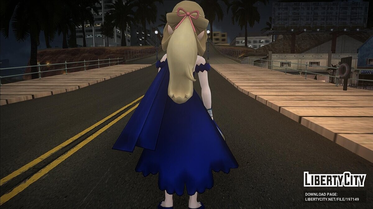 GTA San Andreas Pokemon Masters-Serena (XY/XYZ anime version) Mod