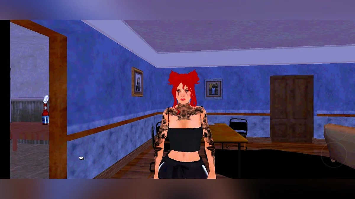 Skin Feminina with Tattoos / GTA San Andreas