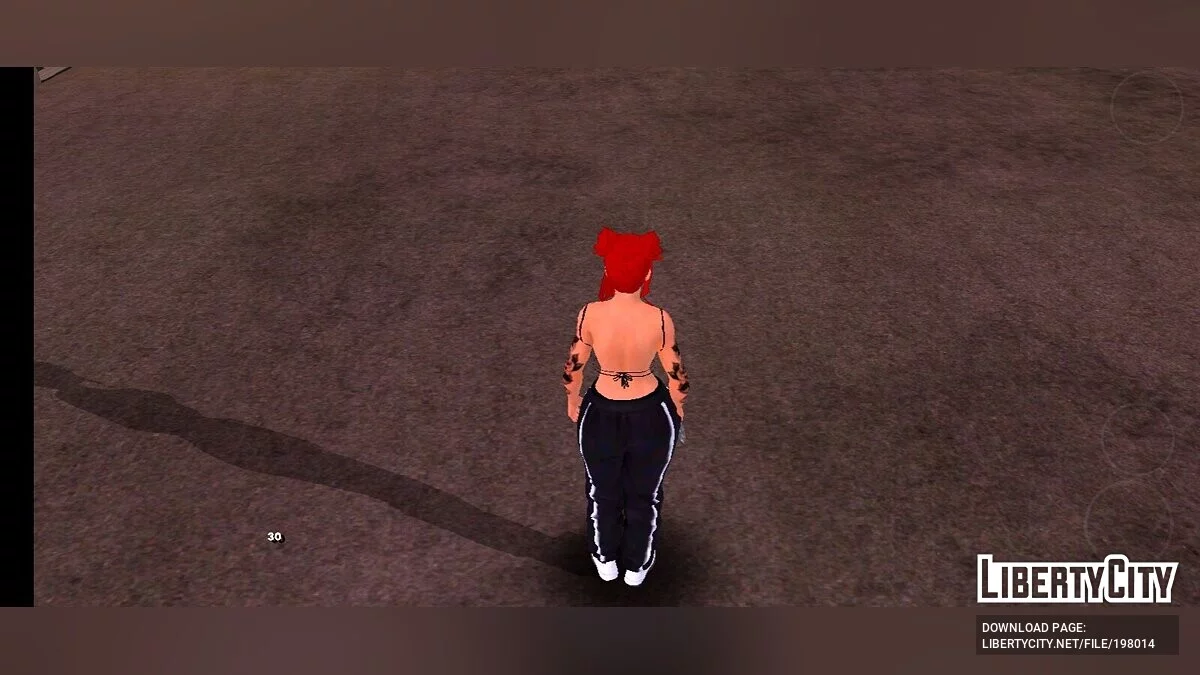 Skin Feminina with Tattoos / GTA San Andreas