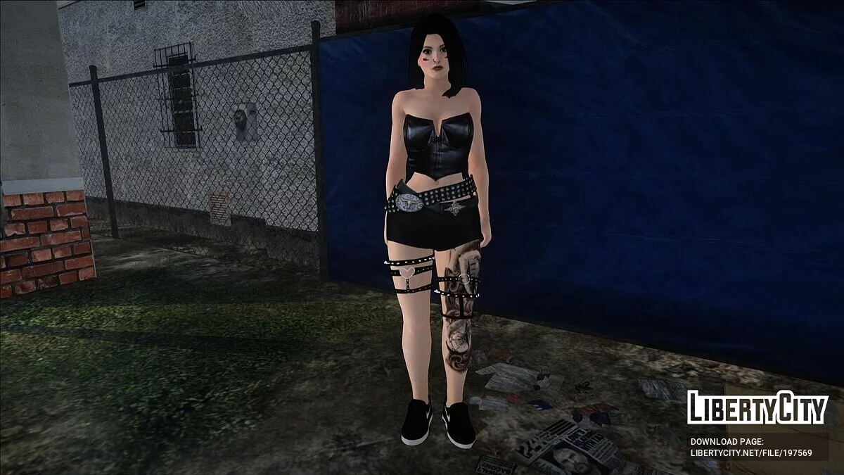 Random female skin / GTA San Andreas
