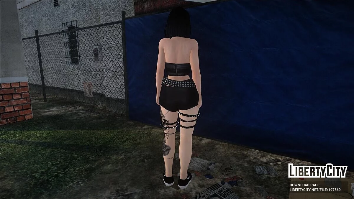 Random female skin / GTA San Andreas