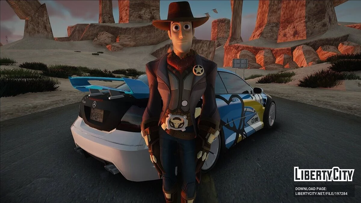 Woody de «Toy Story» / GTA San Andreas