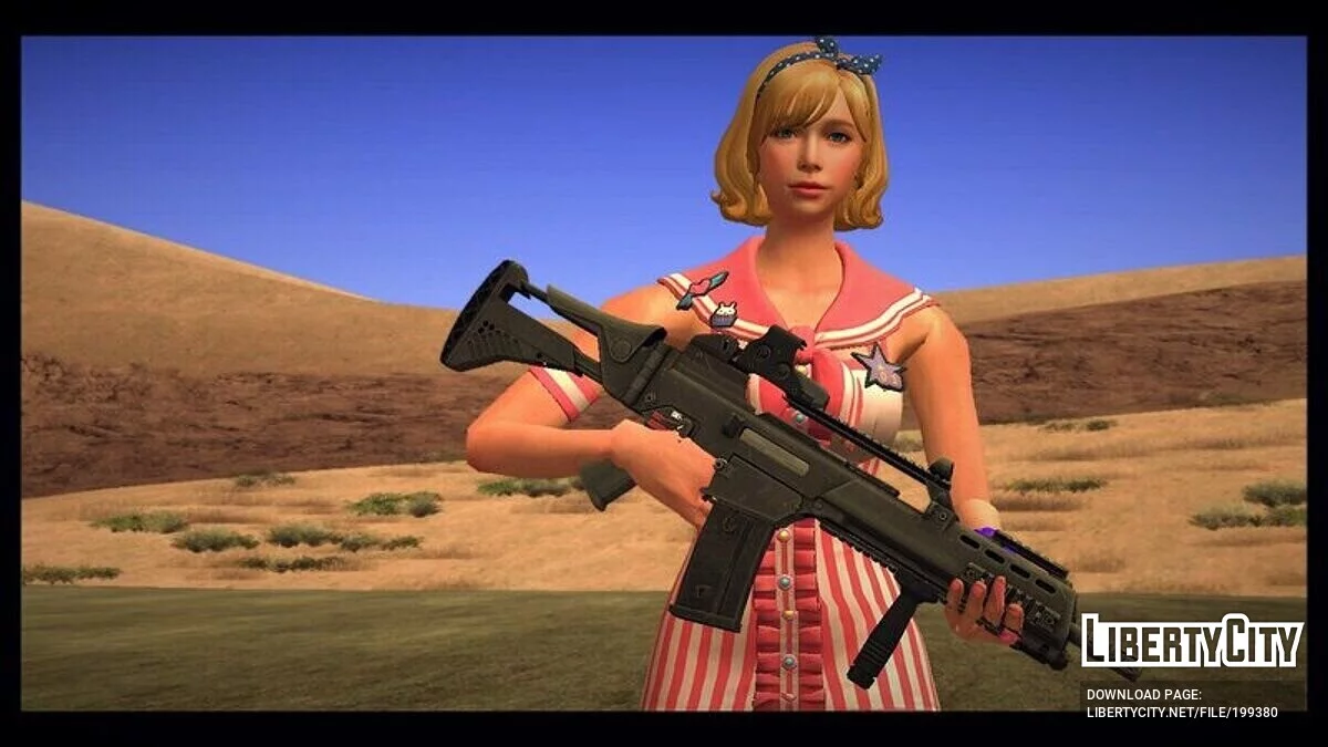 Афіна з Counter Strike Online 2 / GTA San Andreas