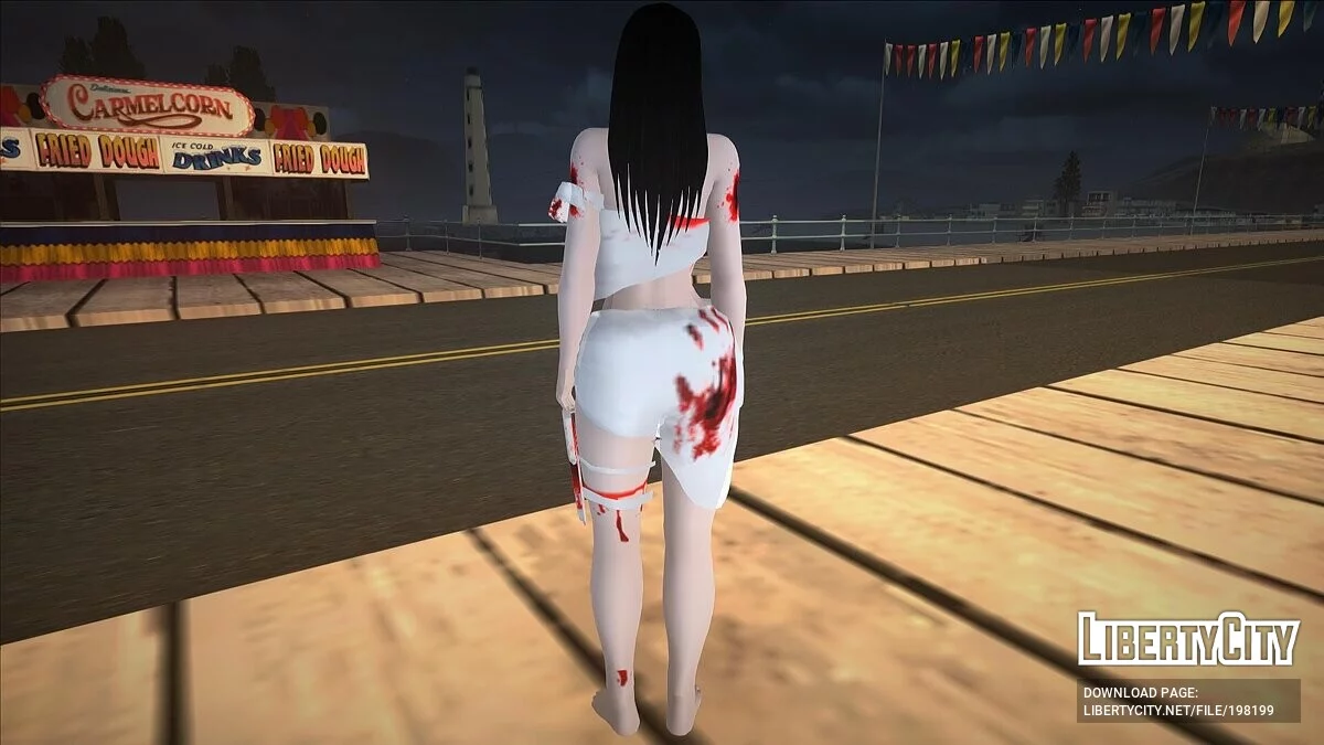 Chica de estilo Halloween / GTA San Andreas