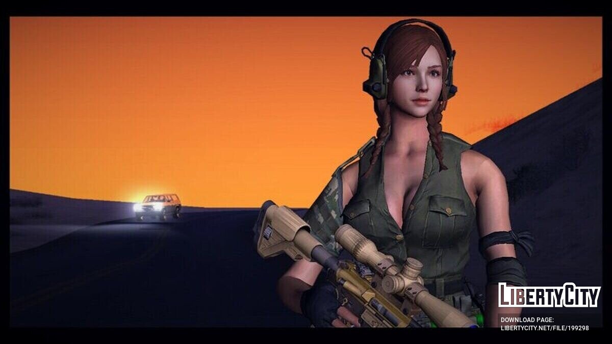 Download Emma from Counter Strike Online 2 for GTA San Andreas