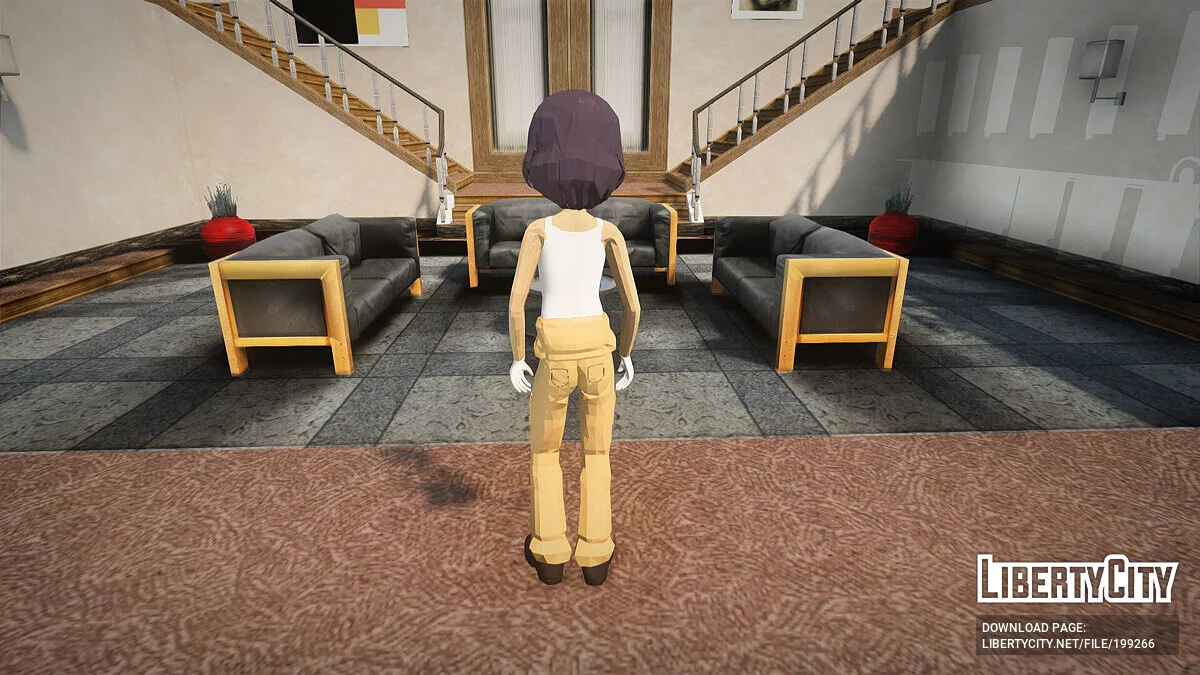 Keiko Hoshino from Girls und Panzer / GTA San Andreas