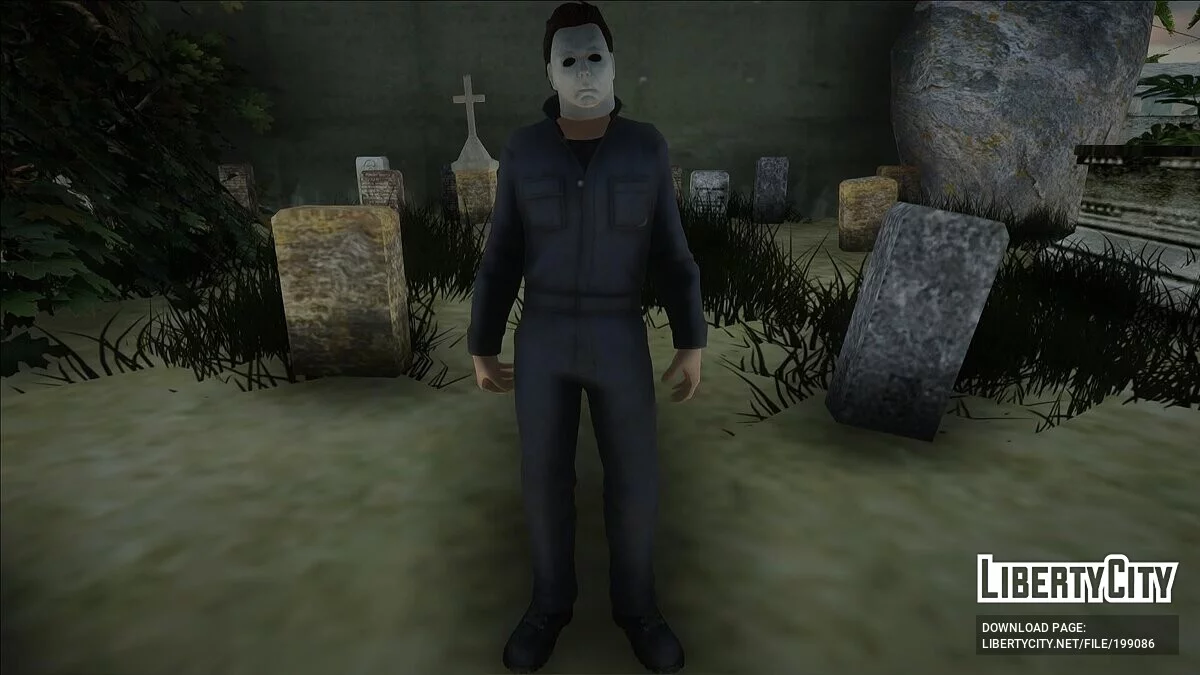 Michael Myers dari Fortnite / GTA San Andreas