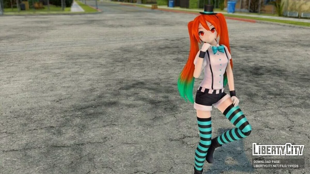 Miku Hatsune Rêve de citrouille / GTA San Andreas