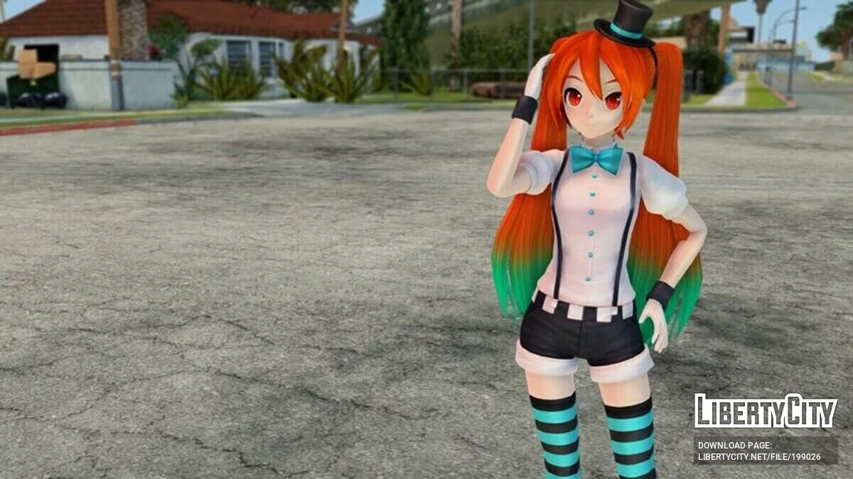 Miku Hatsune Rêve de citrouille / GTA San Andreas