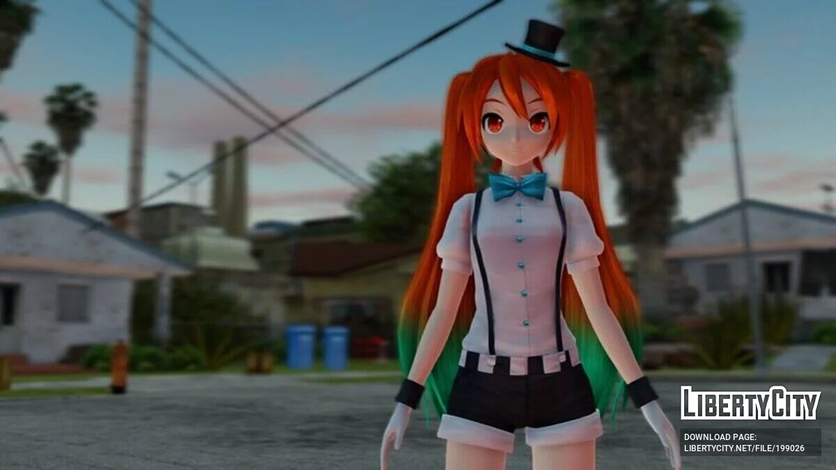 Miku Hatsune Rêve de citrouille / GTA San Andreas