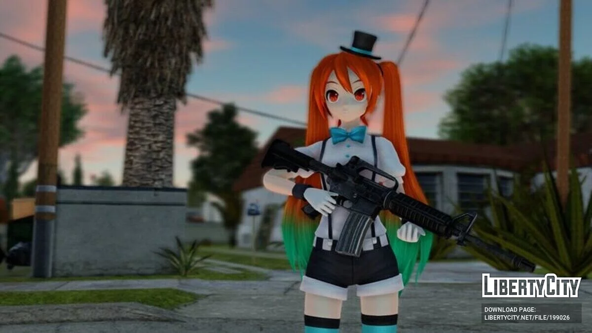 Miku Hatsune Rêve de citrouille / GTA San Andreas