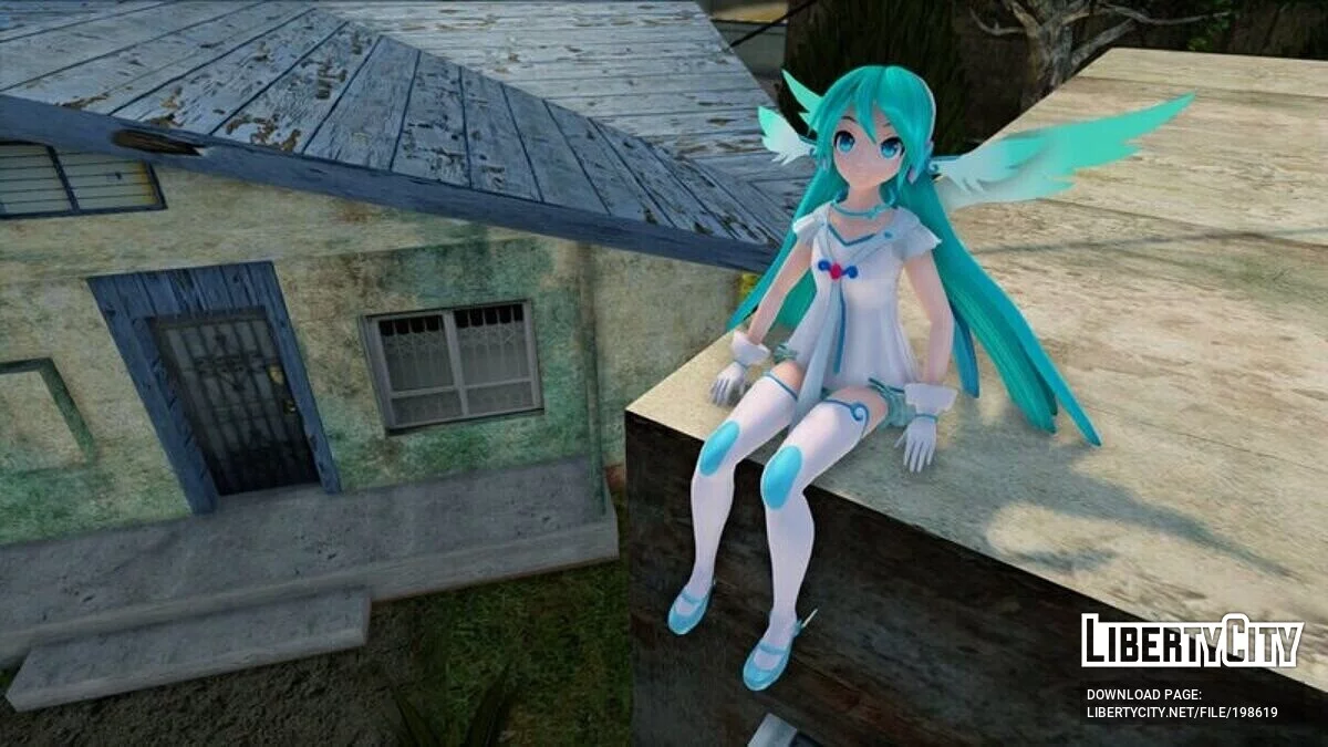 Miku Hatsune Angel / GTA San Andreas