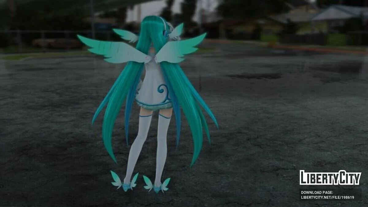 Miku Hatsune Angel / GTA San Andreas