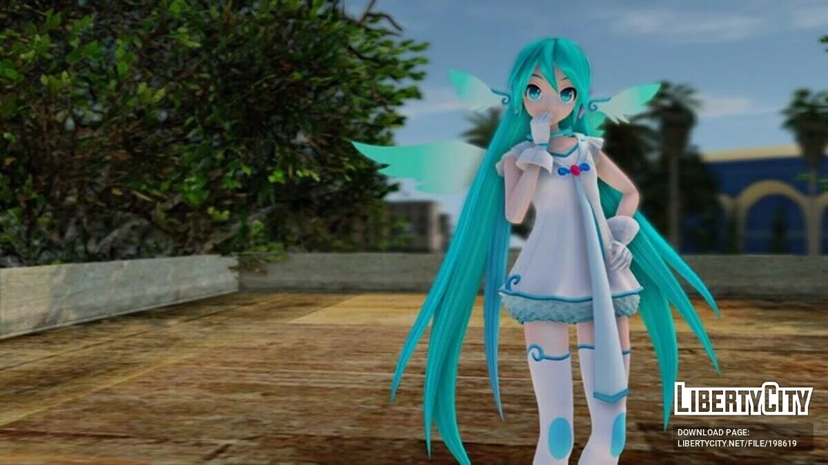 Miku Hatsune Angel / GTA San Andreas
