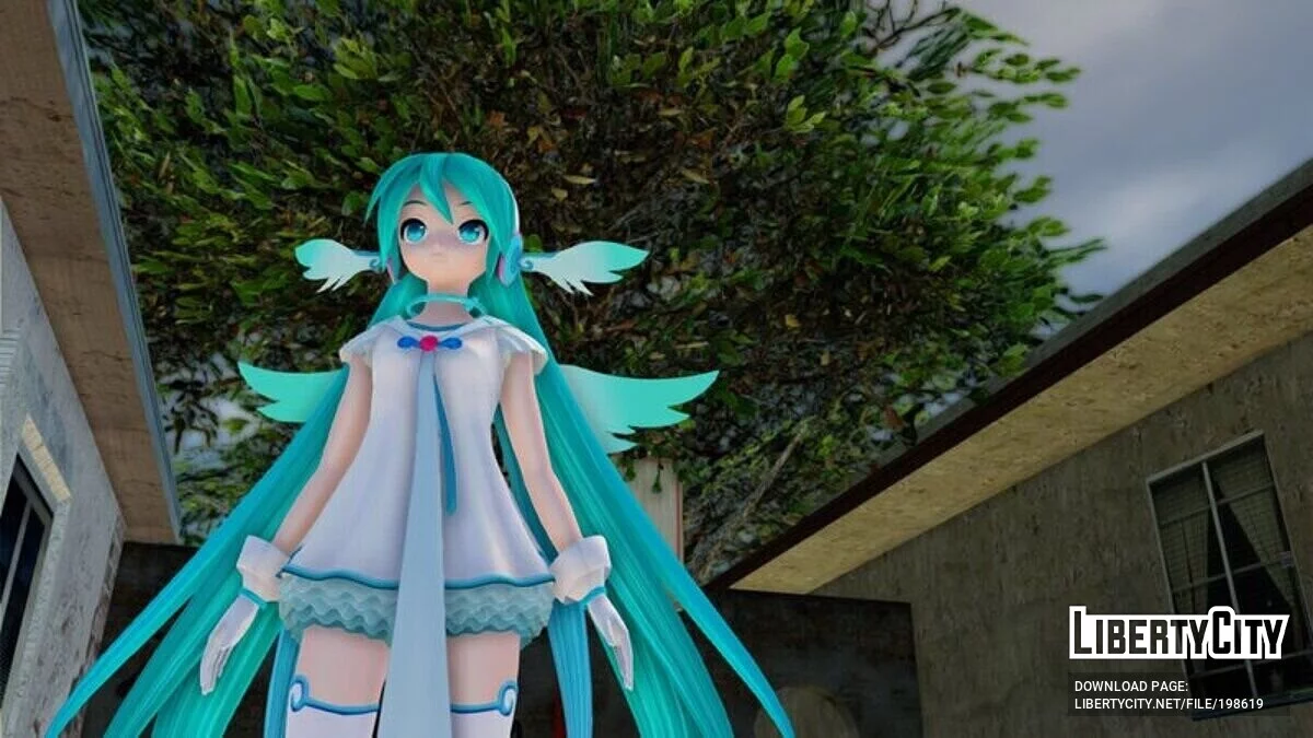 Miku Hatsune Angel / GTA San Andreas