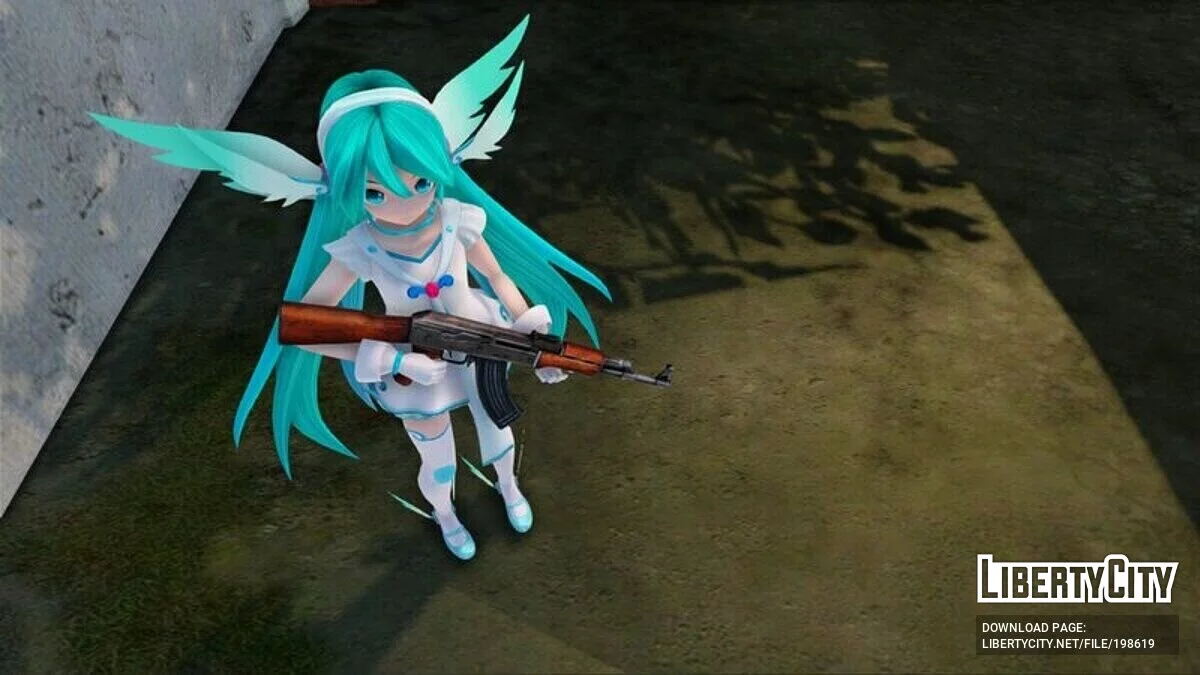 Miku Hatsune Angel / GTA San Andreas