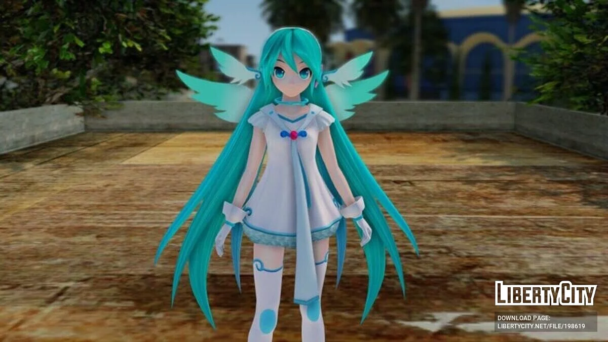 Miku Hatsune Angel / GTA San Andreas