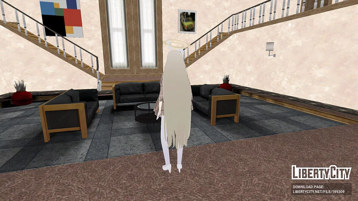 Murokasa Akane (Bunny Girl Ver.) з Blue Archive / GTA San Andreas