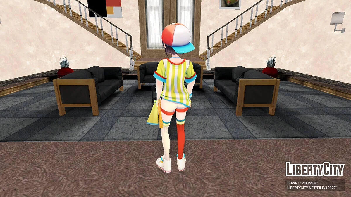 Oozora Subaru из Hololive / GTA San Andreas