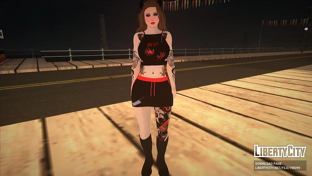 Sexy killer girl / GTA San Andreas