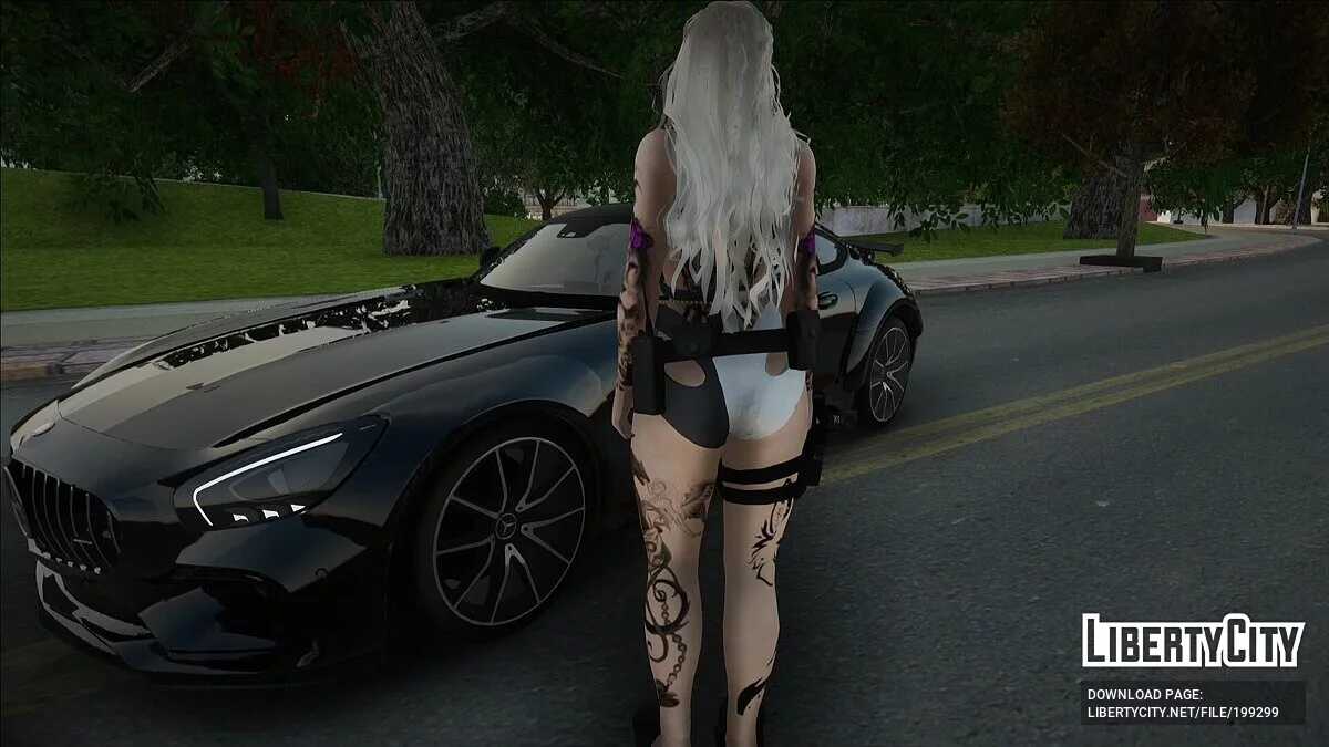 Gadis Seksi dengan Topeng Pelindung / GTA San Andreas