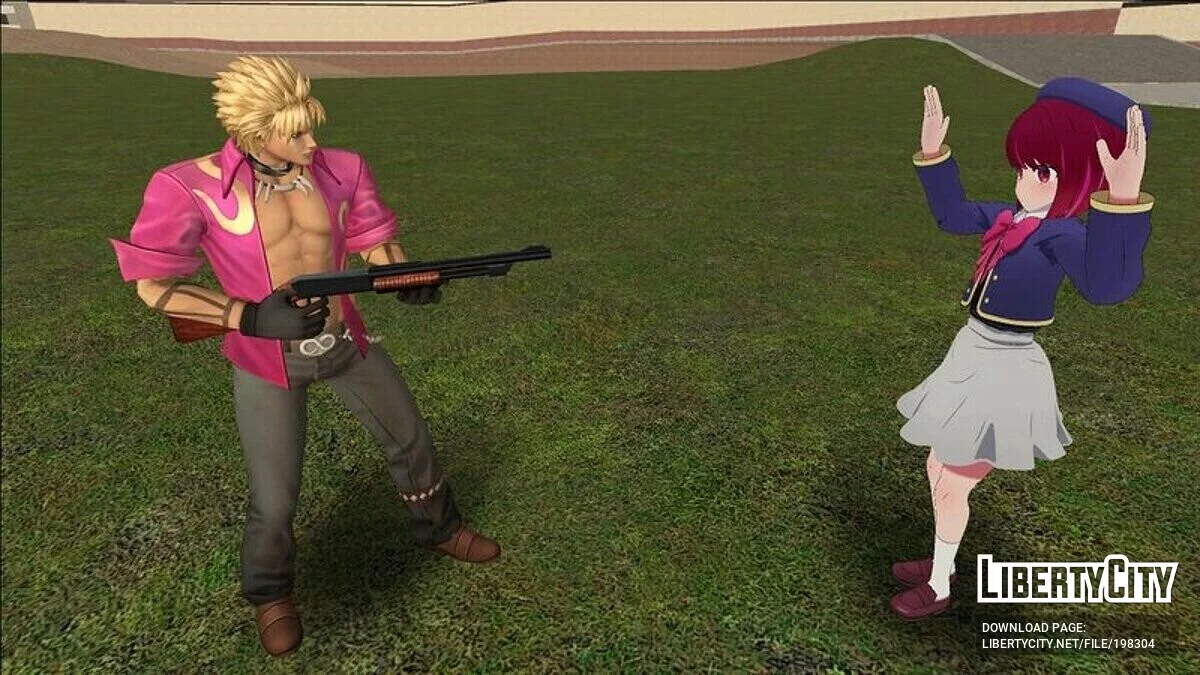 شين وو - KOF XIII / جي تي إيه سان أندرياس