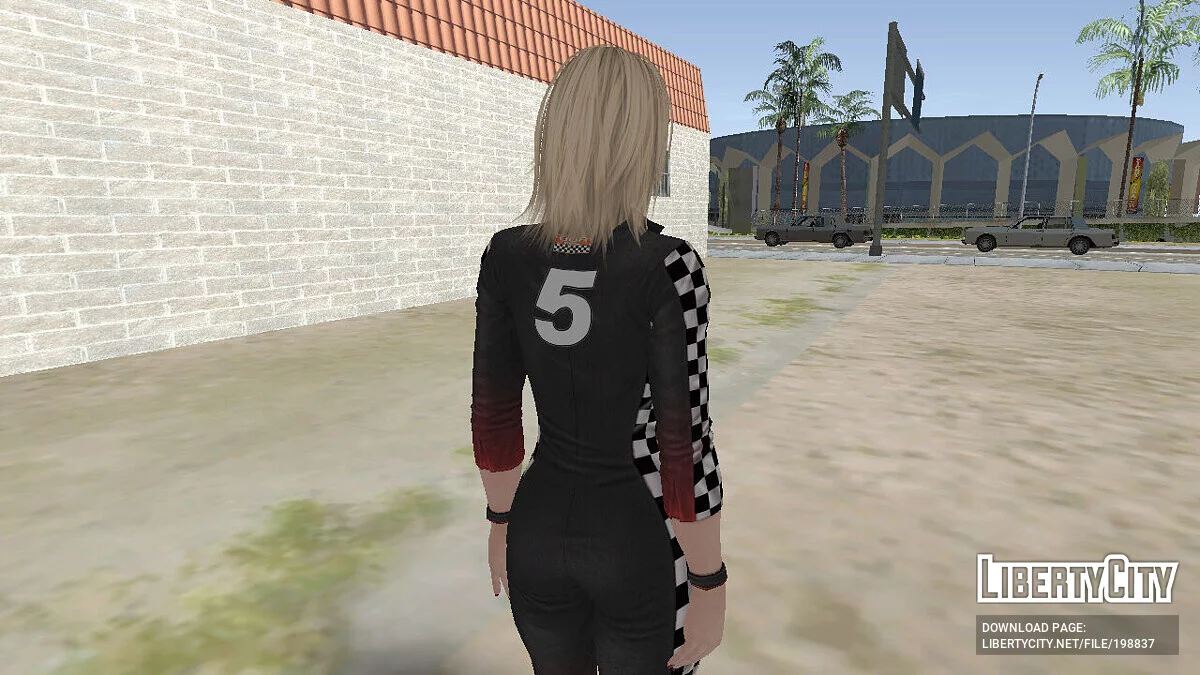 Tina Racer Skin - DOA 5 / GTA San Andreas