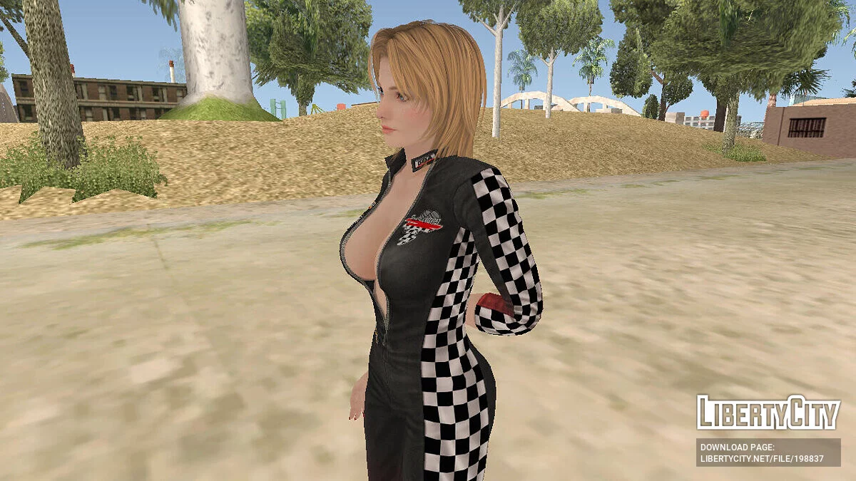 Tina Racer Skin - DOA 5 / GTA San Andreas