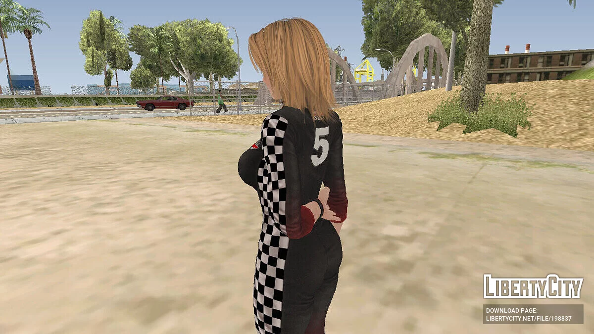 Tina Racer Skin - DOA 5 / GTA San Andreas