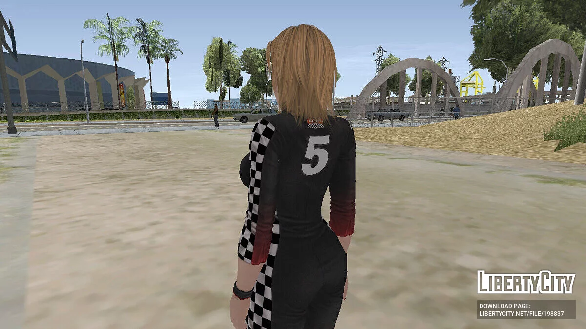 Tina Racer Skin - DOA 5 / GTA San Andreas