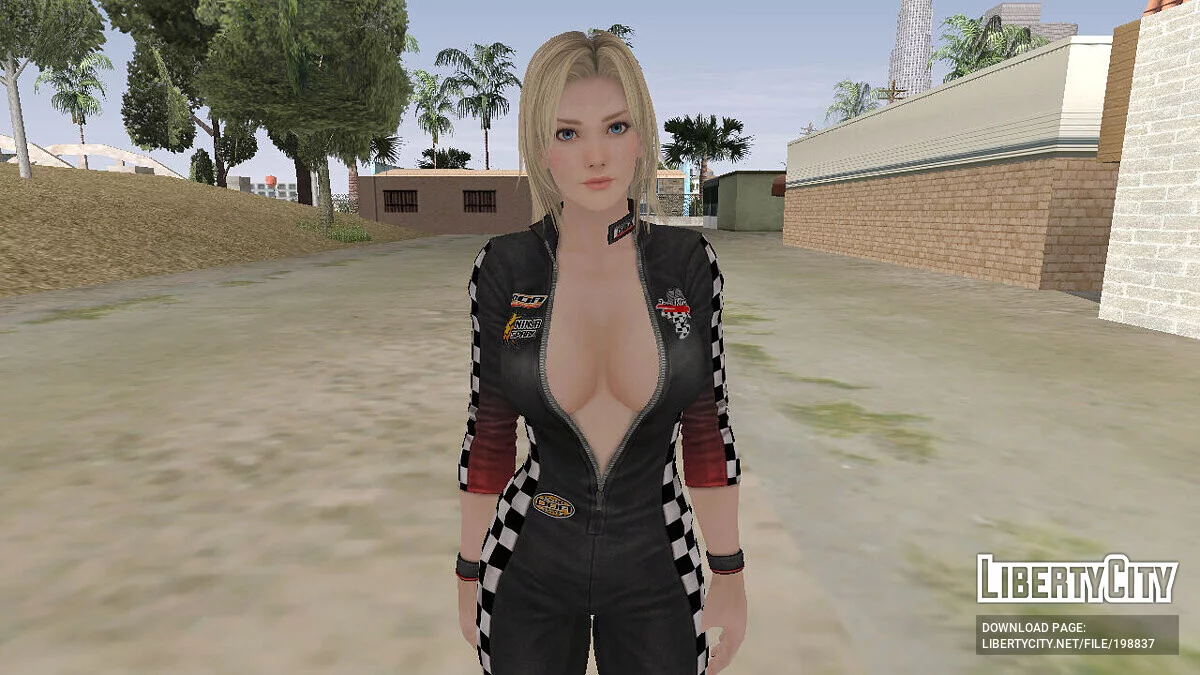 Tina Racer Skin - DOA 5 / GTA San Andreas