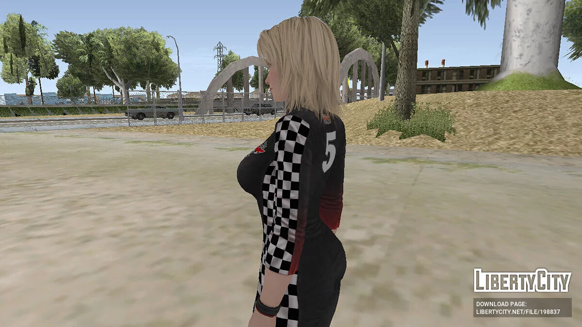 Tina Racer Skin - DOA 5 / GTA San Andreas