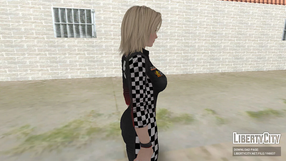 Tina Racer Skin - DOA 5 / GTA San Andreas