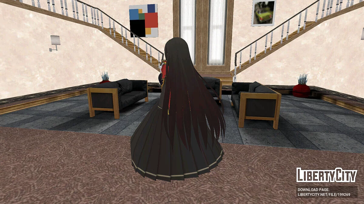 True Kagura з Senran Kagura: Estival Versus / GTA San Andreas