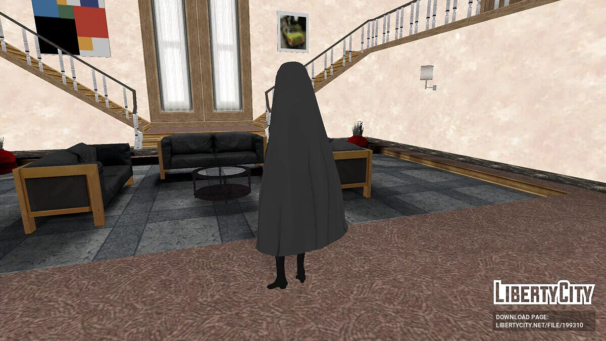 Utazumi Sakurako (Justina Suit Ver.) from Blue Archive / GTA San Andreas
