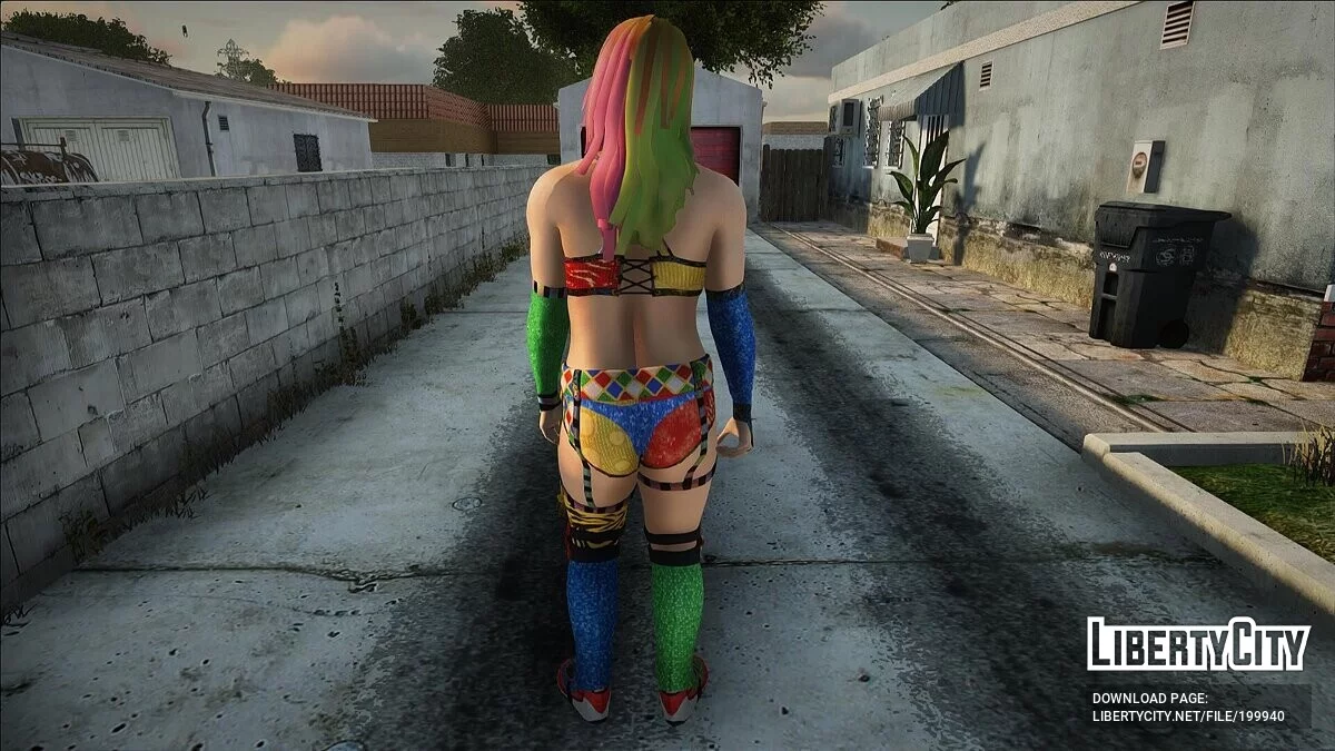 Asuka do WWE 2020 / GTA San Andreas