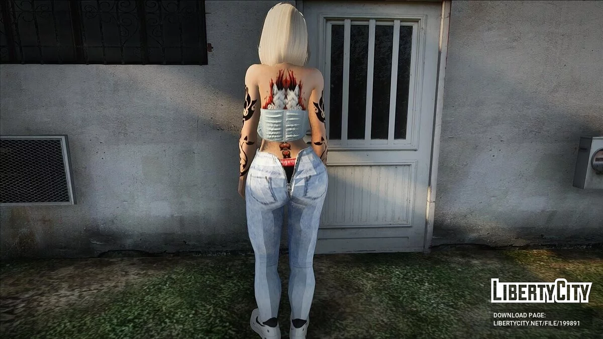 有纹身的金发女郎 / GTA San Andreas