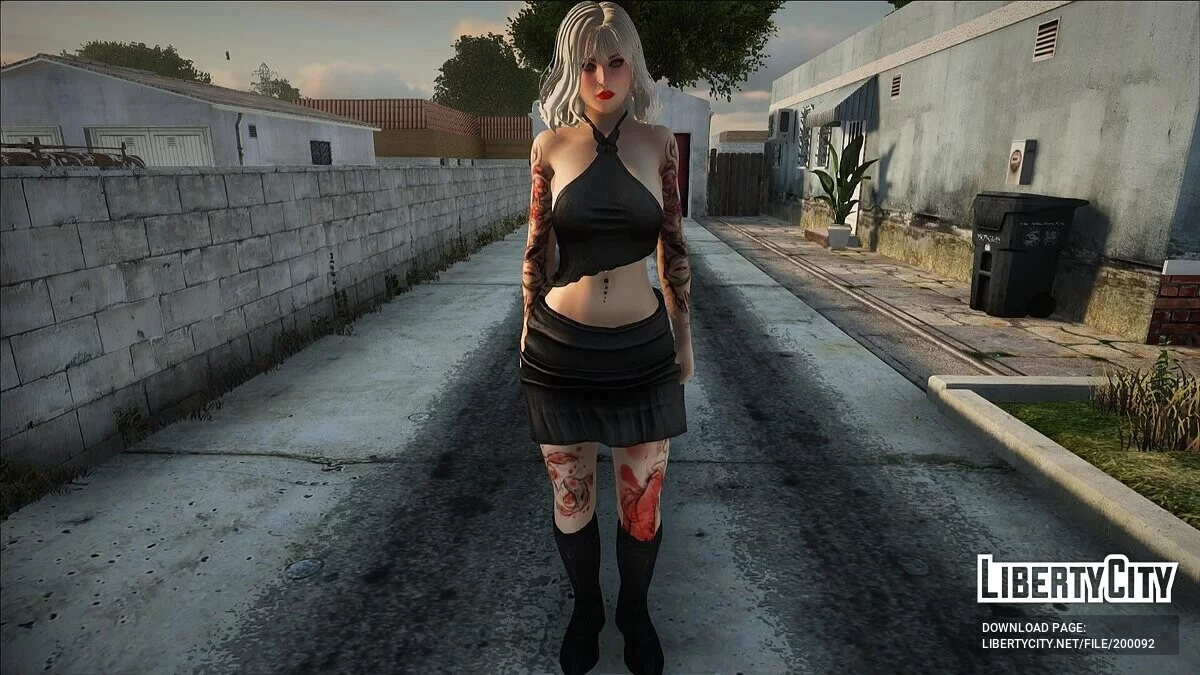 Garota em traje de noite / GTA San Andreas