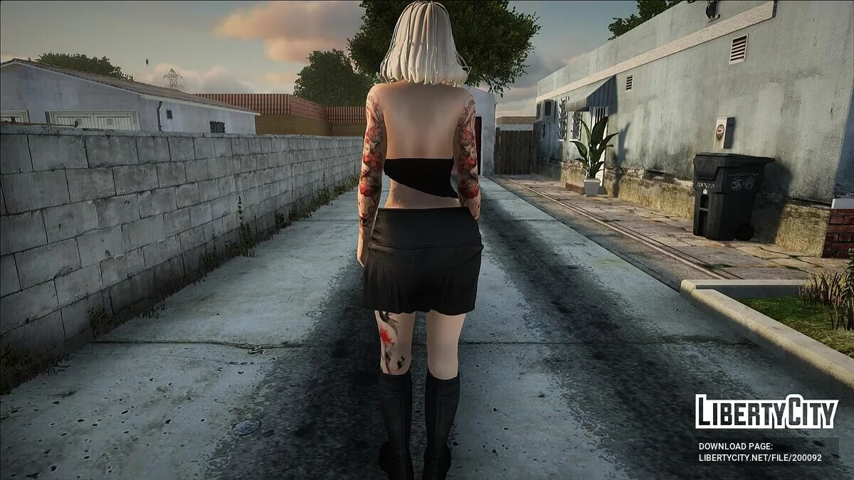 Garota em traje de noite / GTA San Andreas