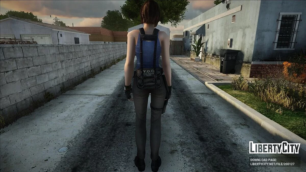 Jill Valentine (RE3 Remake style) / GTA San Andreas