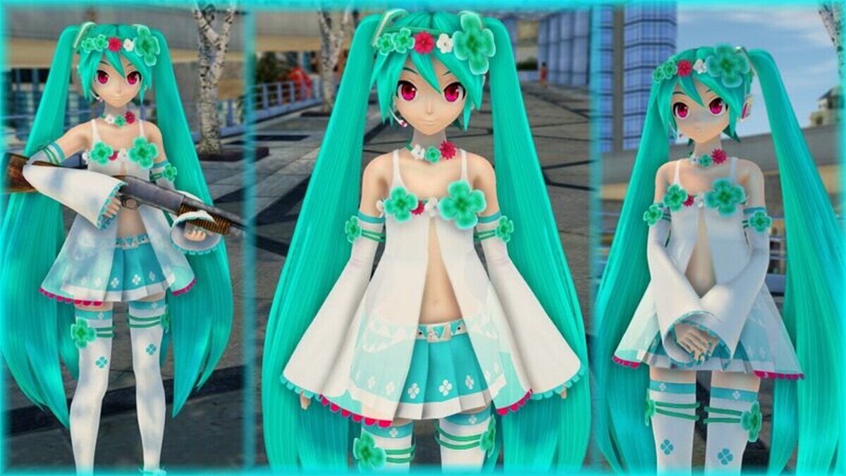 Download Hatsune Miku Spiritual (Face Animation) for GTA San Andreas