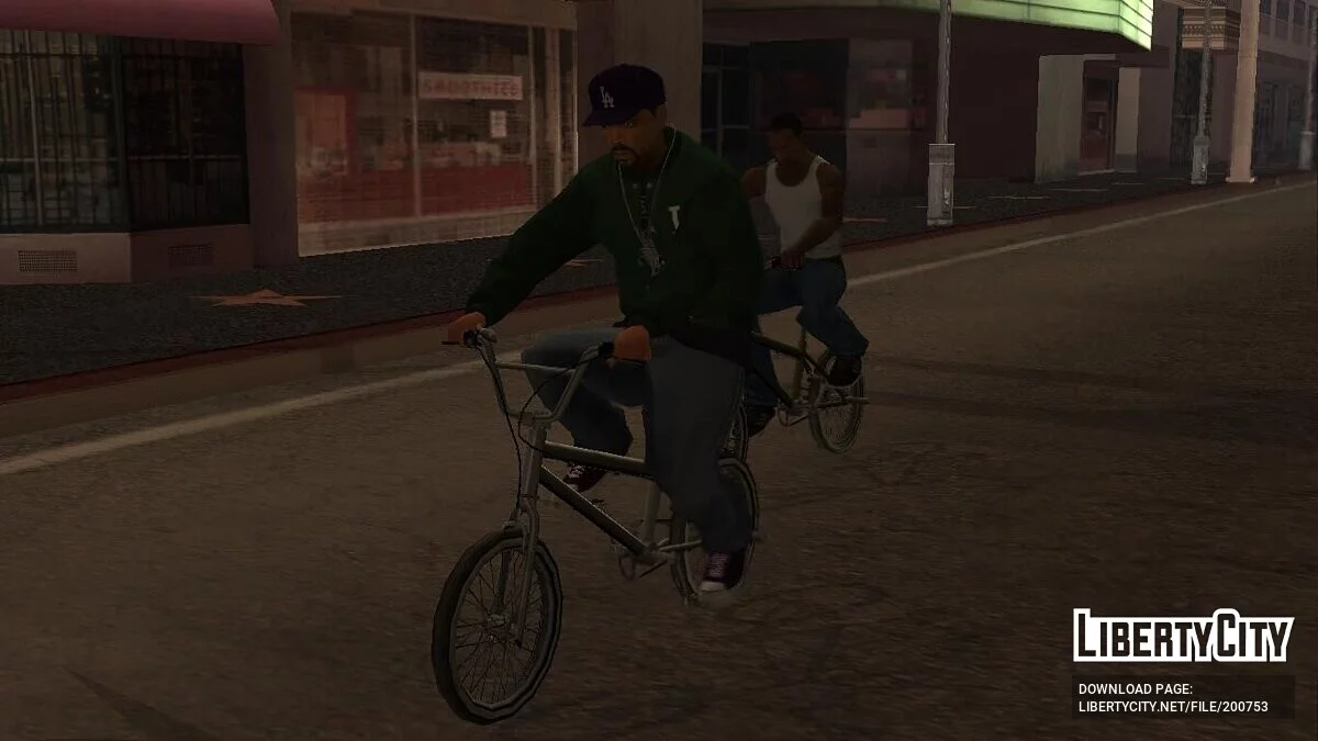 Ice Cube في دور Big Smoke / جي تي إيه سان أندرياس