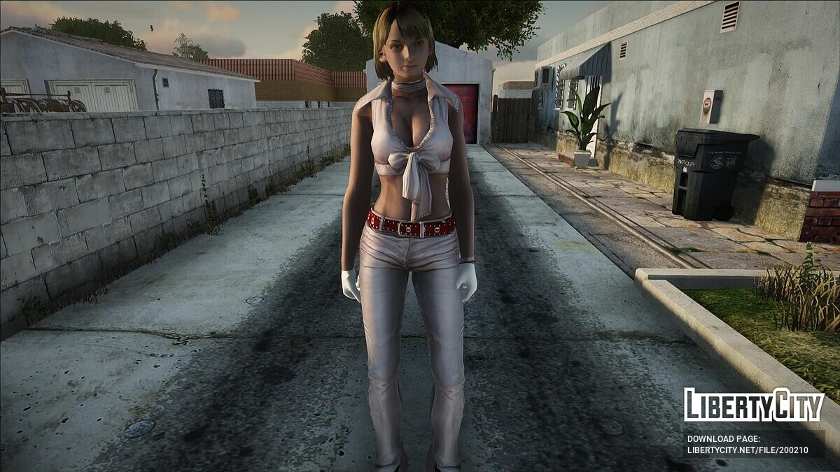 Download Ashley Graham from Resident Evil 4 Remake for GTA San Andreas